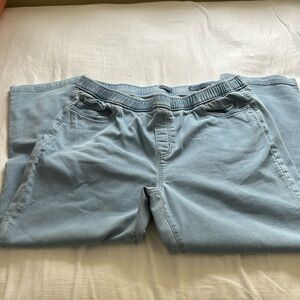 J Jill denim jeans.  Good used condition, hardly worn.
